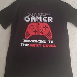 Black graphic t shirt for boys